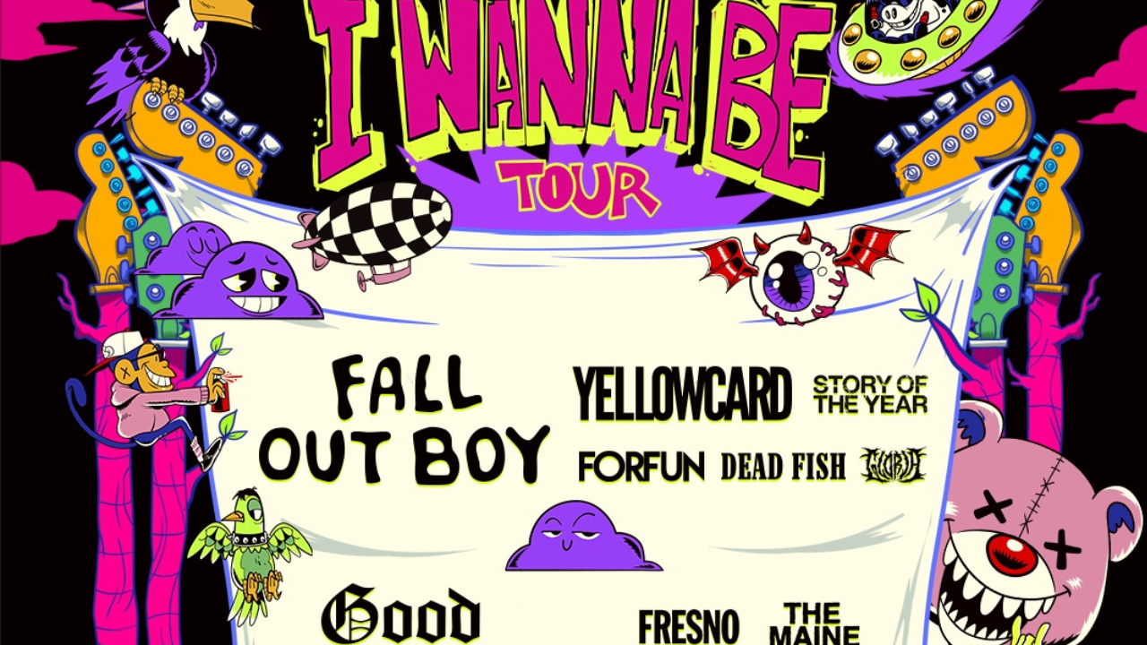 ‘I WANNA BE TOUR’ ANUNCIA LINE UP COM FALL OUT BOY, THE MAINE, YELLOWCARD, FRESNO E MUITO MAIS!