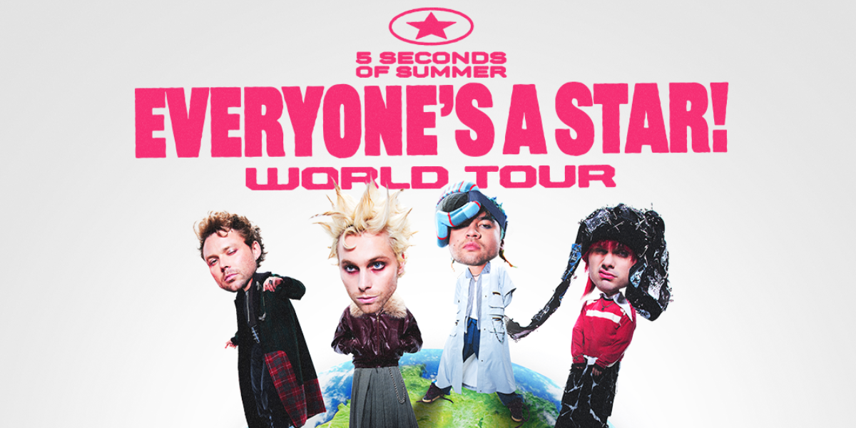 5 SECONDS OF SUMMER RETORNA AO BRASIL COM A TURNÊ “EVERYONE’S A STAR!”